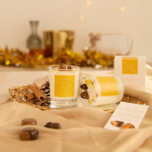 Open image in slideshow, Spiced Vanilla Crystal Candle
