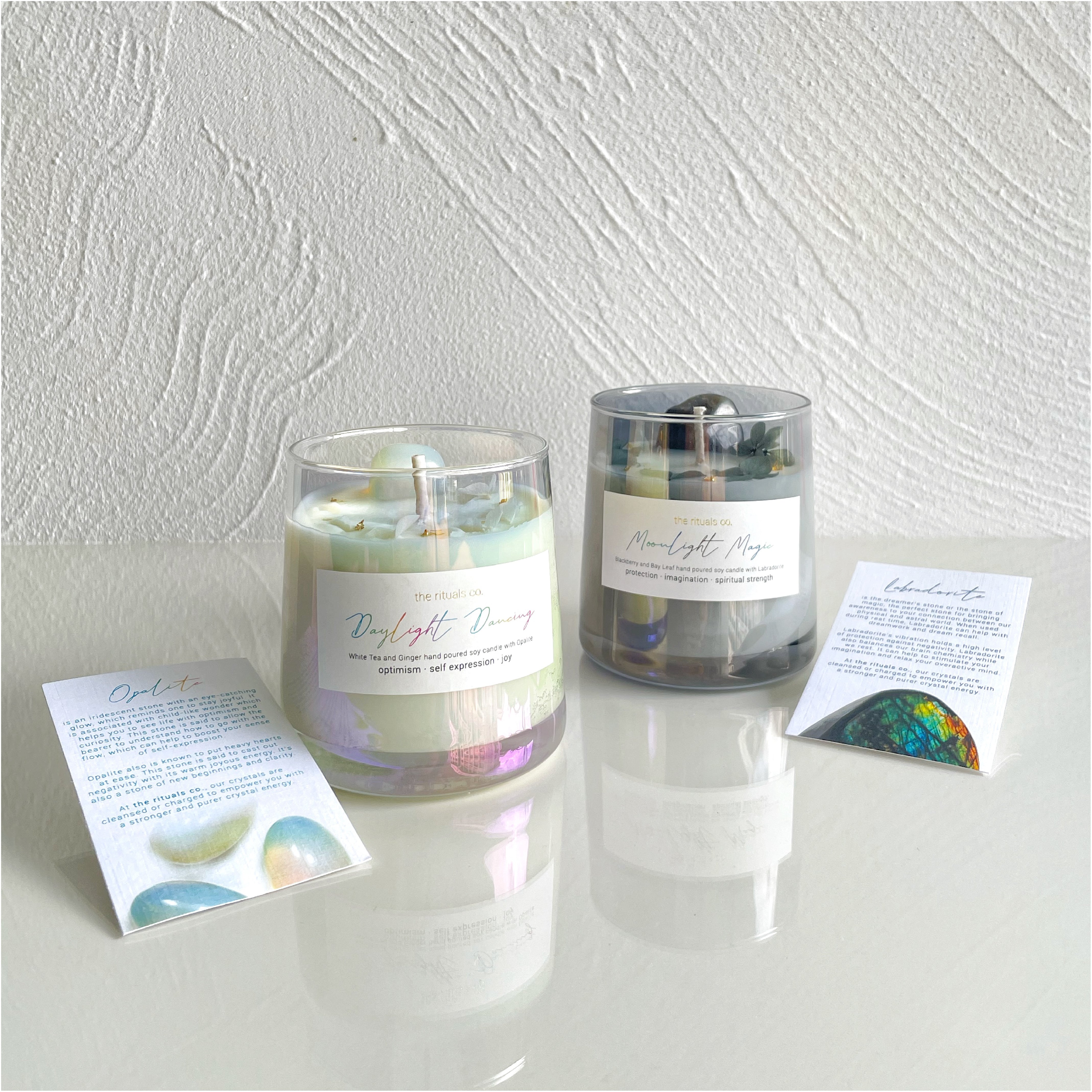Day and Night Holographic Candle Set